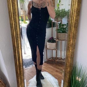 Cotton Maxi Dress🖤